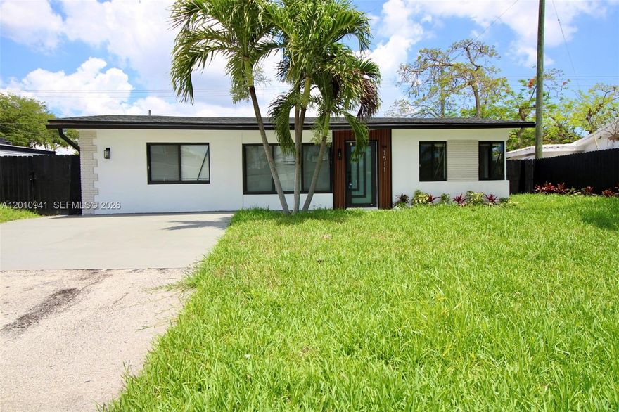 Beautiful 3 BED / 2 BATH Single Family Home with 1,425 SQFT under air located in the desirable Cresthaven
neighborhood of Pompano Beach. This spacious home offers a bright open layout with comfortable living areas and
plenty of natural light, perfect for everyday living and entertaining. Features include impact windows, NEW ROOF,
NEW CENTRAL A/C, and a modern kitchen with stainless steel appliances. The primary bedroom includes its own
private bathroom, offering privacy and convenience, along with well-sized additional bedrooms. Enjoy the large
fully fenced backyard with plenty of space for outdoor entertaining, pets, or a future pool. The property also
features a spacious driveway with parking for multiple vehicles. Excellent location near schools, shopping,
restaurants, parks, and just a short drive to the beach and major highways. Vacant and easy to show