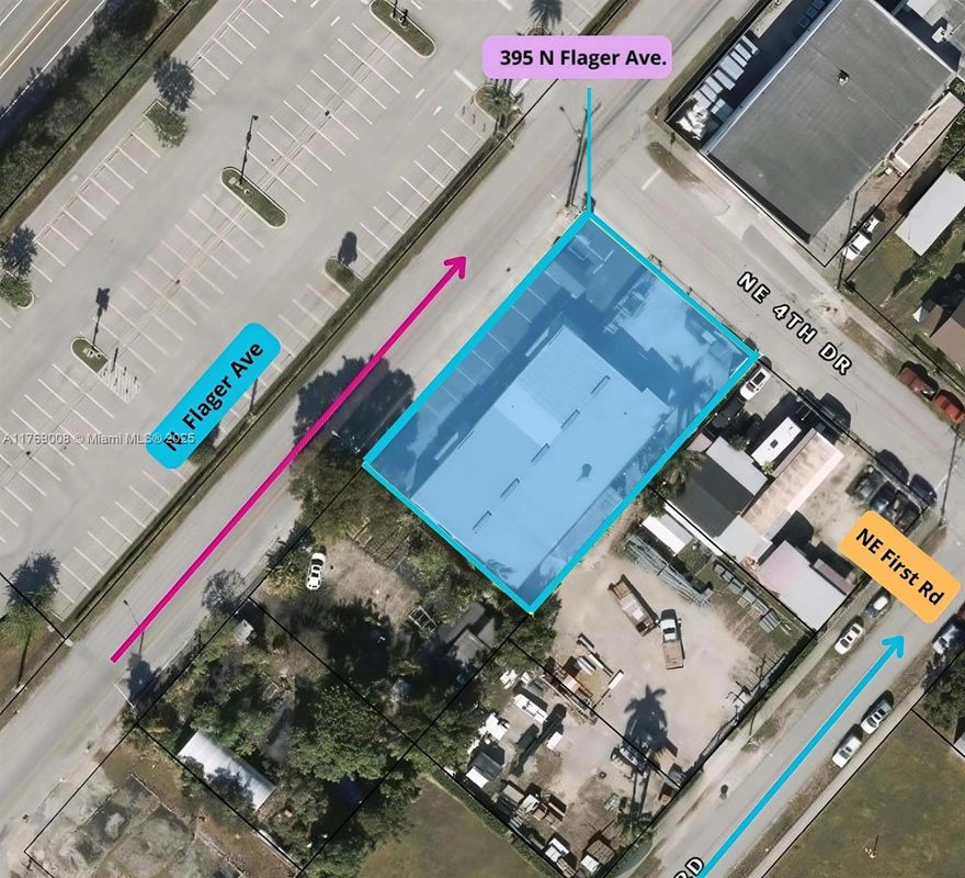 Drastically Reduced Commercial Property in the Heart of Homestead!
Includes a 6,212 SF freestanding building on a 15,000 SF lot, currently home to Triana Fence & Supply, a long-established fence manufacturer and supplier. Zoned Commercial B-3 (see attached permitted uses), perfect for storage yard, light manufacturing, or redevelopment. Located within the Rapid Transit Development Overlay (RTDO) allowing up to 31 units per acre and four stories. High visibility on N Flagler Ave with strong upside potential in a growing market!
