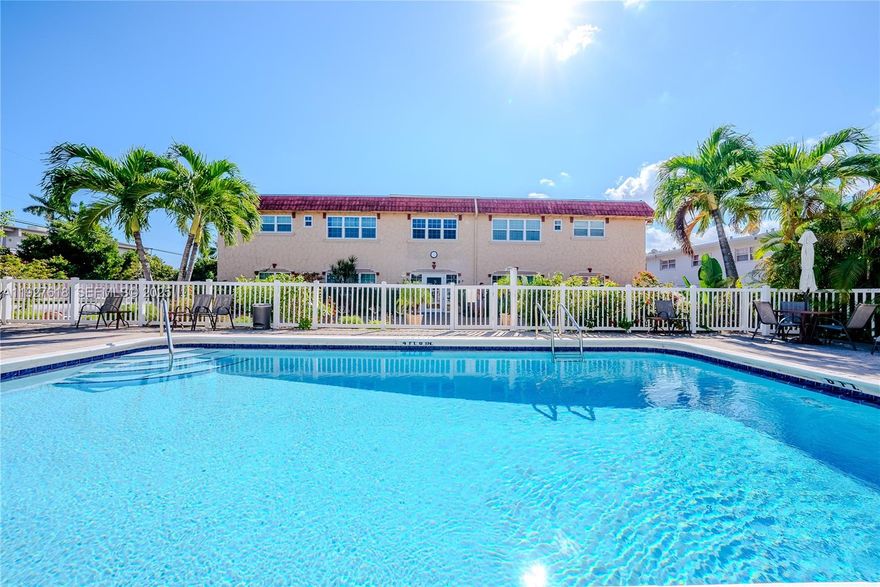 OUTSTANDING SHORT-TERM RENTAL OPPORTUNITY – 5-DAY MINIMUM / AIRBNB APPROVED!
Welcome to this beautifully updated 2-bedroom, 2-bathroom corner unit in the heart of vibrant Pompano Beach, just minutes from the ocean. This fully furnished, turnkey condo is one of the rare buildings that allow immediate short-term rentals (5 days+), offering exceptional income potential for investors or part-time residents.

Inside, you’ll find an open floor plan, abundant natural light, impact windows, modern finishes, and a spacious kitchen perfect for entertaining. Both bedrooms offer generous closet space, and the layout provides ideal comfort for guests and vacation renters.

The building features a secured lobby, heated pool, courtyard, BBQ/picnic area, and on-site laundry. 40-year inspection completed and no special assessments, keeping maintenance low and cash flow strong.

Whether you’re looking for a profitable Airbnb property or a stylish beach-area residence you can also rent out anytime, this unit checks every box. Weekly rentals permitted and units in this building are rarely available—don’t miss this valuable opportunity!