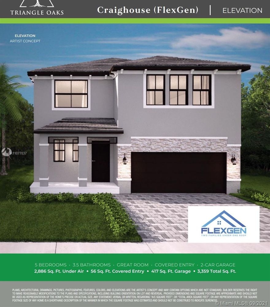 New Construction/Exclusive Opportunity!! ONLY 17 LOTS AVAILABLE! 6 different models to choose from: 4-6 Bedrooms/3-4 Bathrooms 9,000-14,000 sq ft lots available. NO HOA/NO CDD! Ready for delivery Spring 2022! There are still corners available. Plenty of space for a pool, RV/ Boat Parking space available! Bring buyers ASAP. Will go fast! Call or text listing agent for appointments.