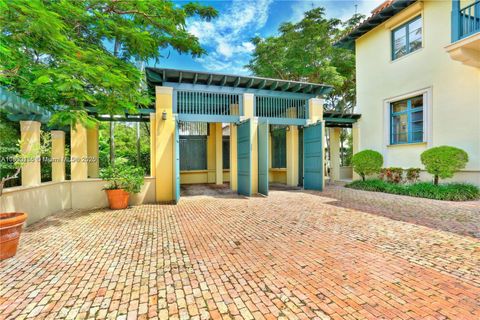 A home in Coral Gables