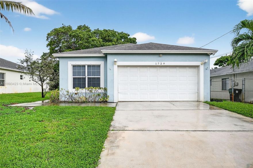 ABSOLUTELY GORGEOUS SINGLE-FAMILY HOME | PRIME LAKE WORTH LOCATION | MINUTES TO THE BEACH!
Situated on an oversized lot, this stunning home features a bright open split floor plan, dramatic volume ceilings, and LED recessed lighting throughout. Freshly painted interior, eat-in kitchen with white wood cabinets, granite countertops, large breakfast bar and pantry.
Spacious primary suite with en-suite bath and walk-in closet. Enjoy a large backyard with lush tropical landscaping and a beautiful mango tree perfect for relaxing or entertaining.
Features include a 2-car garage with storage, large driveway, new water heater (2025), and AC (2014).
Located just minutes from the beach, Delray Beach’s Atlantic Ave, fine dining, shopping, and top-rated A+ schools.
PRESENT ALL OFFERS! NO HOA!