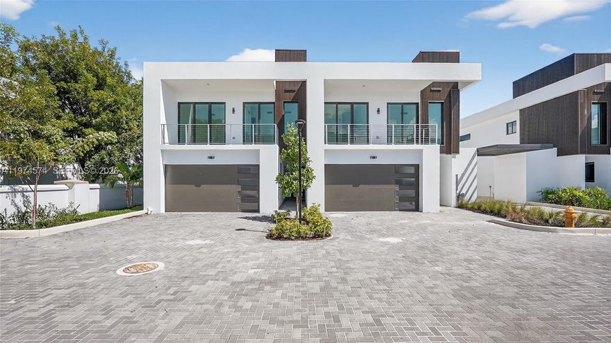 MOVE IN READY! Introducing H2O Dania, a newly delivered, gated townhome community in Dania Beach featuring just 11 modern residences with starting prices from $990,000. This boutique new construction development offers multiple layouts, contemporary architecture, and elevated finishes throughout. Four residences include deeded boat slips accommodating vessels up to approximately 32 feet, offering a rare opportunity for canal-front living. Photos shown represent one of the available layouts. Ideally positioned minutes from Fort Lauderdale Airport, beaches, marinas, Dania Pointe, major highways, and nearby places of worship. Limited inventory! Private, in-person tours available at the on-site sales center. SCHEDULE TODAY!