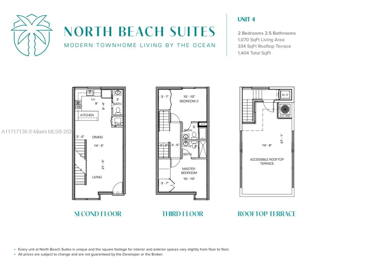 Miami Beach, Florida 33141, United States, 2 Bedrooms Bedrooms, ,3 BathroomsBathrooms,Residential,Active,22624