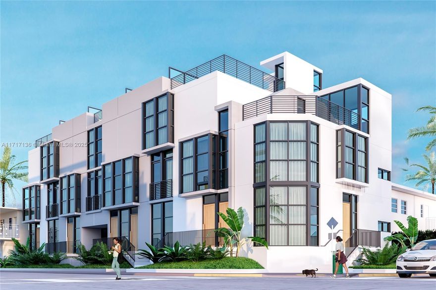 Introducing North Beach Suites, a pre-construction project featuring two to three level townhomes situated 2 blocks from the beach and the upcoming Ocean Terrace Streetscape & Park project! This development offers the perfect blend of convenience and luxury. Each townhome is designed to maximize space and comfort, featuring 2-bedrooms & 2.5 bathrooms, exuding modern elegance with top-notch finishes throughout. The highlight of these homes is the expansive roof terrace, ideal for a relaxing evening or entertaining guests while enjoying the views. Embrace a lifestyle of comfort, style, and upscale beachside living at North Beach Suites.