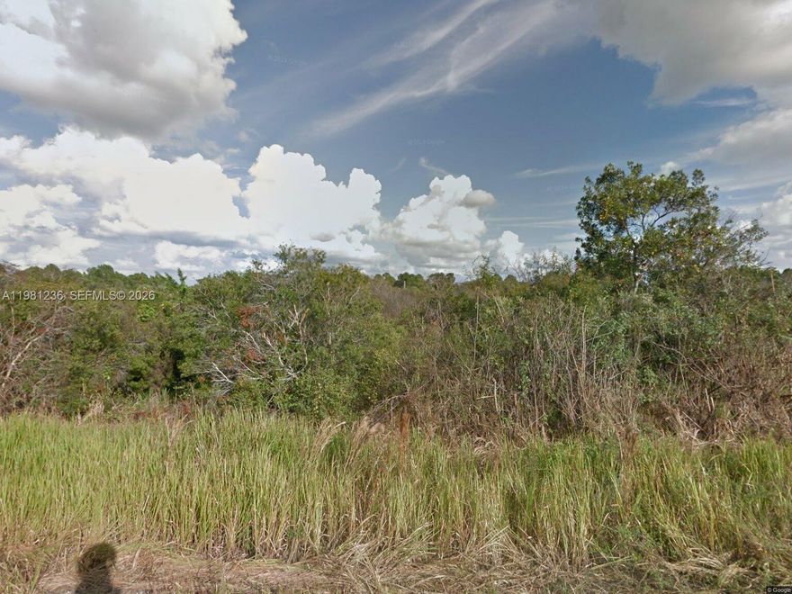 CORNER LOT VACANT LAND 14,026 LOT, IN VERY DESIRABLE LEHIGH ACRES.