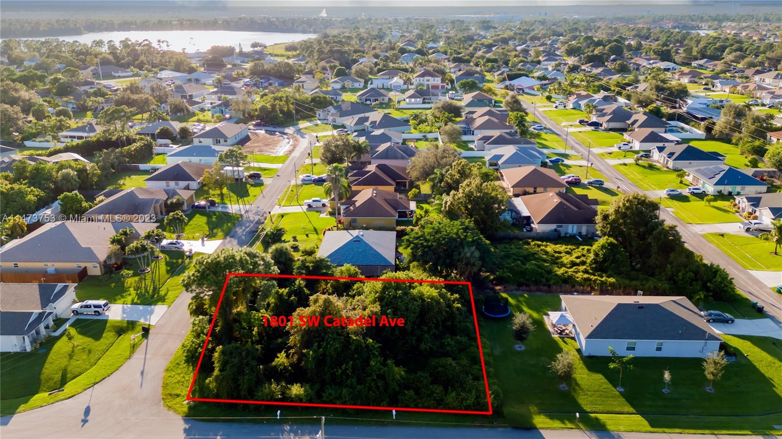 Well established great neighborhood. Build your dream home on this corner lot. Great location close to the highway.