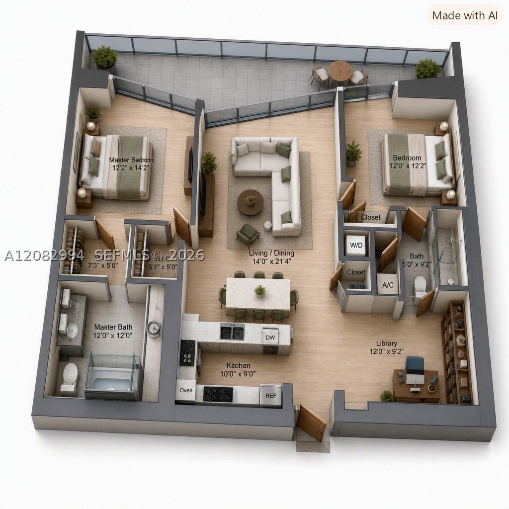 495 Brickell Ave BAY605