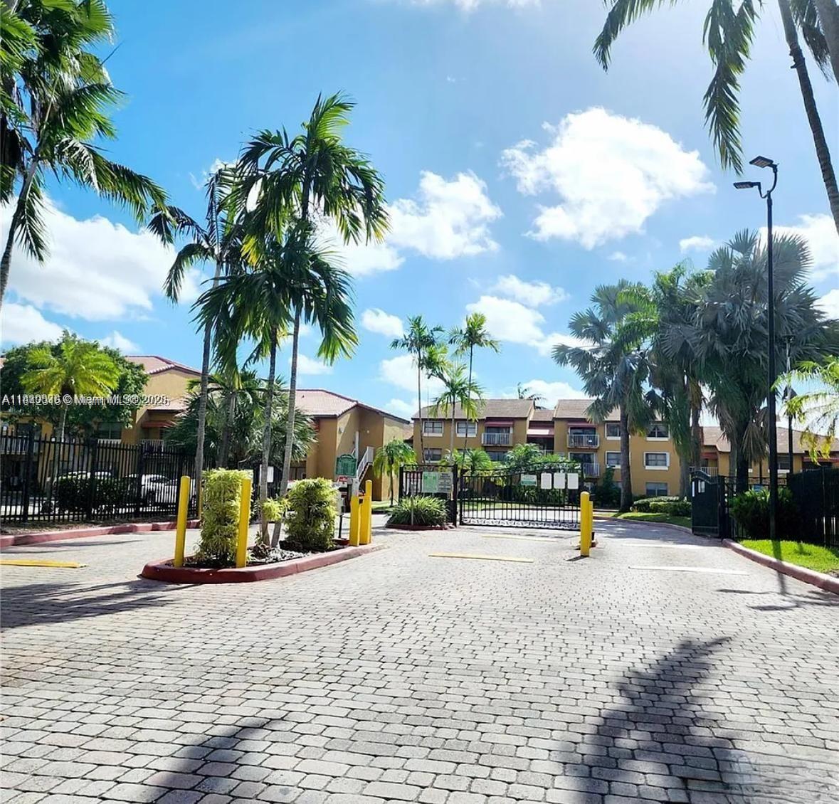 This property has 2 bedrooms and 2 bathrooms with all new appliances, new floors, kitchen cabinets, a washer and a dryer. It has a balcony with a very tranquil beautiful view of a large lake that you can see from every room. Is located on the 3 floor end unit, 2 designated private parking spaces, a community pool, tennis courts, a work out room and a kids play ground.