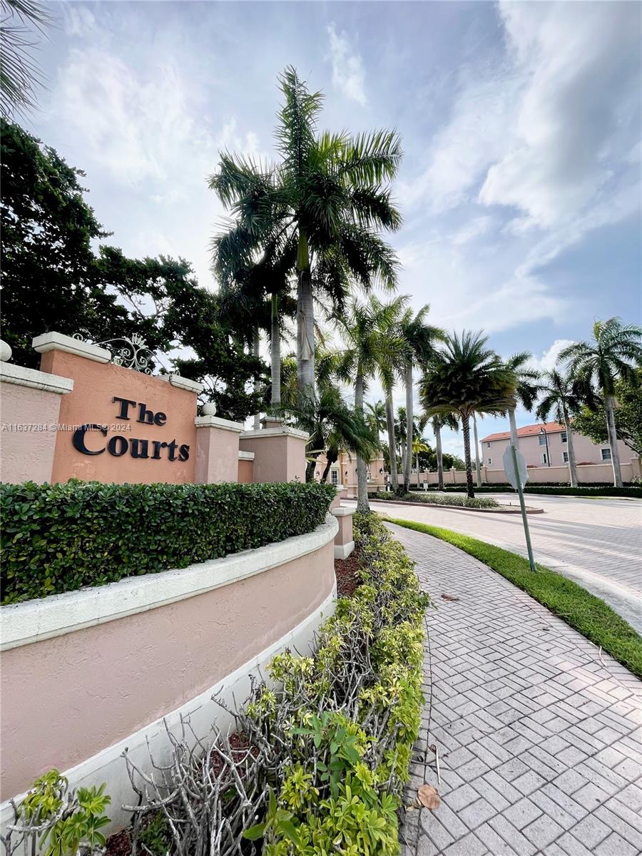 Discover this exceptional first-floor condo ready to move in the prime location of Doral! Beautiful and comfortable, freshly painted with updated white-line appliances. Water and trash are included. Enjoy the convenience of an assigned parking space right in front of the unit door. Benefit from quick access to the Turnpike and proximity to Dolphin Mall and vibrant entertainment spots like top-tier restaurants. Near A+ rated elementary and high schools, and you're just 20 minutes from FIU and 30 minutes from Miami Beach and downtown. This condo offers the perfect blend of convenience and lifestyle. Take advantage of this fantastic rental opportunity!