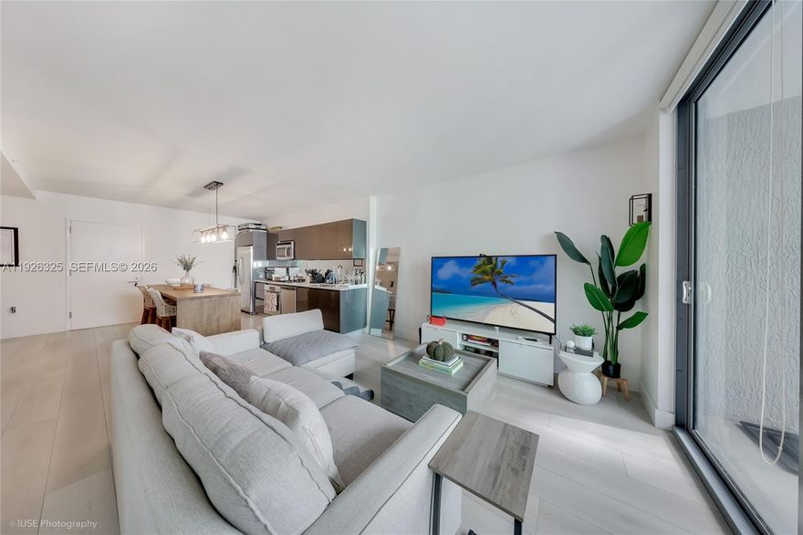 Experience refined living in the heart of Brickell. This beautifully updated 1-bedroom, 1.5-bath residence with a spacious den offers 710 square feet of thoughtfully designed interiors, featuring new flooring, upgraded lighting, and modern finishes throughout. Enjoy open city and river views that capture Miami’s vibrant energy. Ideally located just steps from Brickell’s top restaurants, luxury shopping, cafés, convenience stores, and the Metrorail, this home delivers true walkable urban living. Situated in MyBrickell Condo, a secure boutique building with a state-of-the-art gym and brand-new rooftop pool. Flexible rental options up to 12 times per year make this an excellent opportunity for investors or second-home owners. A peaceful retreat in the center of it all. A 60-day kick-out clause is in place on the current lease.