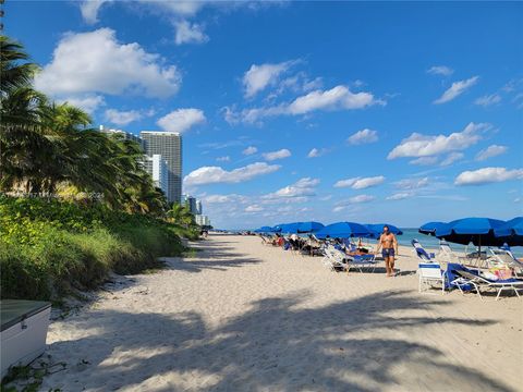 A home in Hallandale Beach