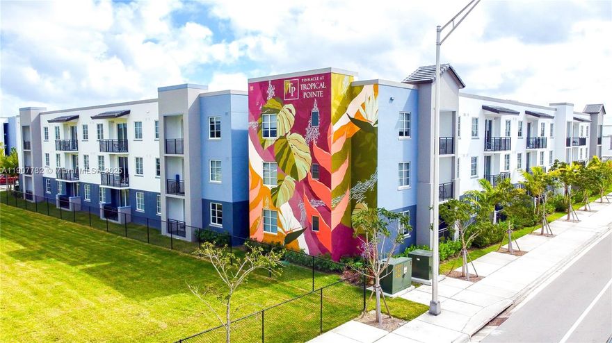 Pinnacle at Tropical Pointe is a premier residential community in Homestead, Florida, offering a modern living experience with its 215-unit community ranging from 2 to 4 floors. This property features a variety of floor plans, including 1, 2, 3, and 4-bedroom apartment homes, catering to diverse living needs. Perfectly situated near key shopping centers, schools, and transit options, it provides convenient access to essential amenities and public transportation. Pinnacle at Tropical Pointe combines comfort and convenience, making it an ideal place to call home. *** INCOME RESTRICTIONS APPLY *** Amenities include - Playground, Covered Picnic Area, Electric Car Charging, Cyber Room, Package Room, Fitness Center, Pool and a Community Room.