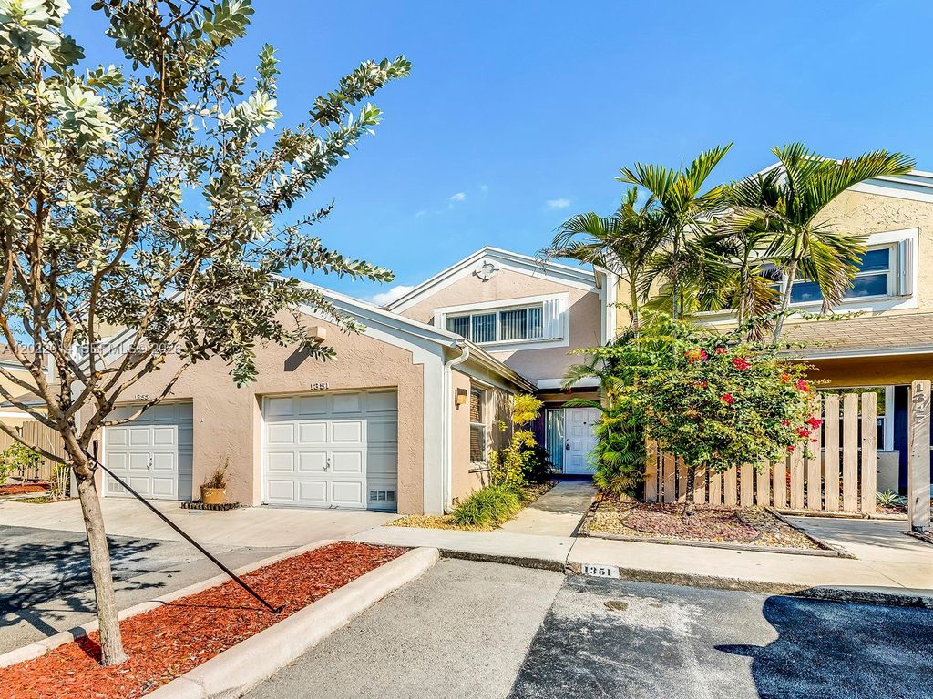 Photo of 1351 NW 124th Ave #1351, Pembroke Pines, FL 33026 (MLS # A12022014)