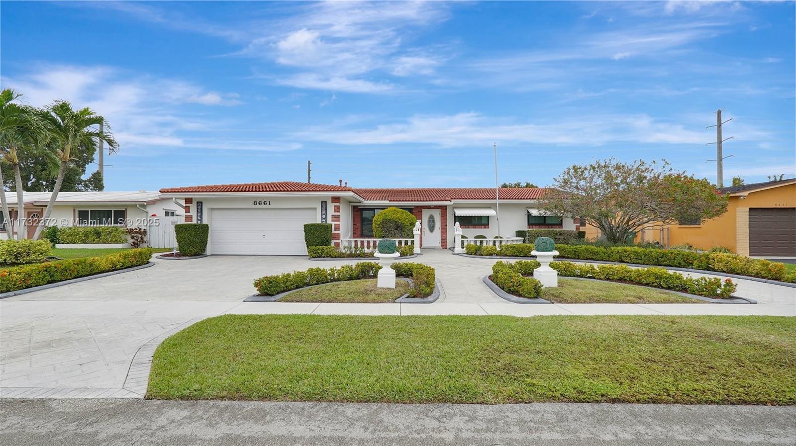 Property for Sale at 8661 Nw 24th Ct, Pembroke Pines, Miami-Dade County, Florida - Bedrooms: 4 
Bathrooms: 2  - $749,000