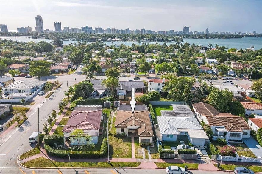 Exceptional investment opportunity in rapidly appreciating Normandy Isles! This newly renovated single-family home offers a 3BD/3BA main residence plus two rear efficiencies—1BD/1BA and studio—currently generating $7,000/month in gross income. All units are leased long-term below market value, providing immediate upside or potential to maximize returns through Airbnb or short-term rentals. Stylish modern interiors, updated kitchens, and a spacious backyard ideal for entertaining. Perfect for investors or owner-occupants seeking additional income streams. Can easily be reconverted into a larger single-family estate just minutes from the beach, shopping, and dining.