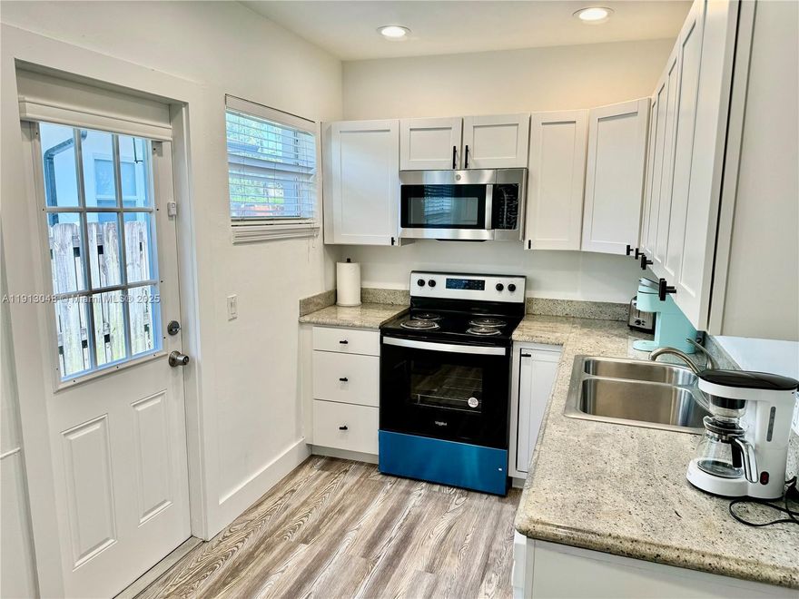 Welcome to urban luxury at its finest! This recently renovated 2 bed, 2 bath gem sits in the heart of Victoria Park, just steps away from Las Olas Blvd. Incredible opportunity to be in the most popular area in Fort Lauderdale and be in the midst of downtown Fort Lauderdale's vibrant energy, with all the comforts you desire just steps away. The home features a brand new kitchen with all stainless steel appliances, new LVP flooring throughout and an in unit washer and dryer! Don't miss this opportunity of being in the most desirable area in downtown Fort Lauderdale! Incredible opportunity and very unique property!