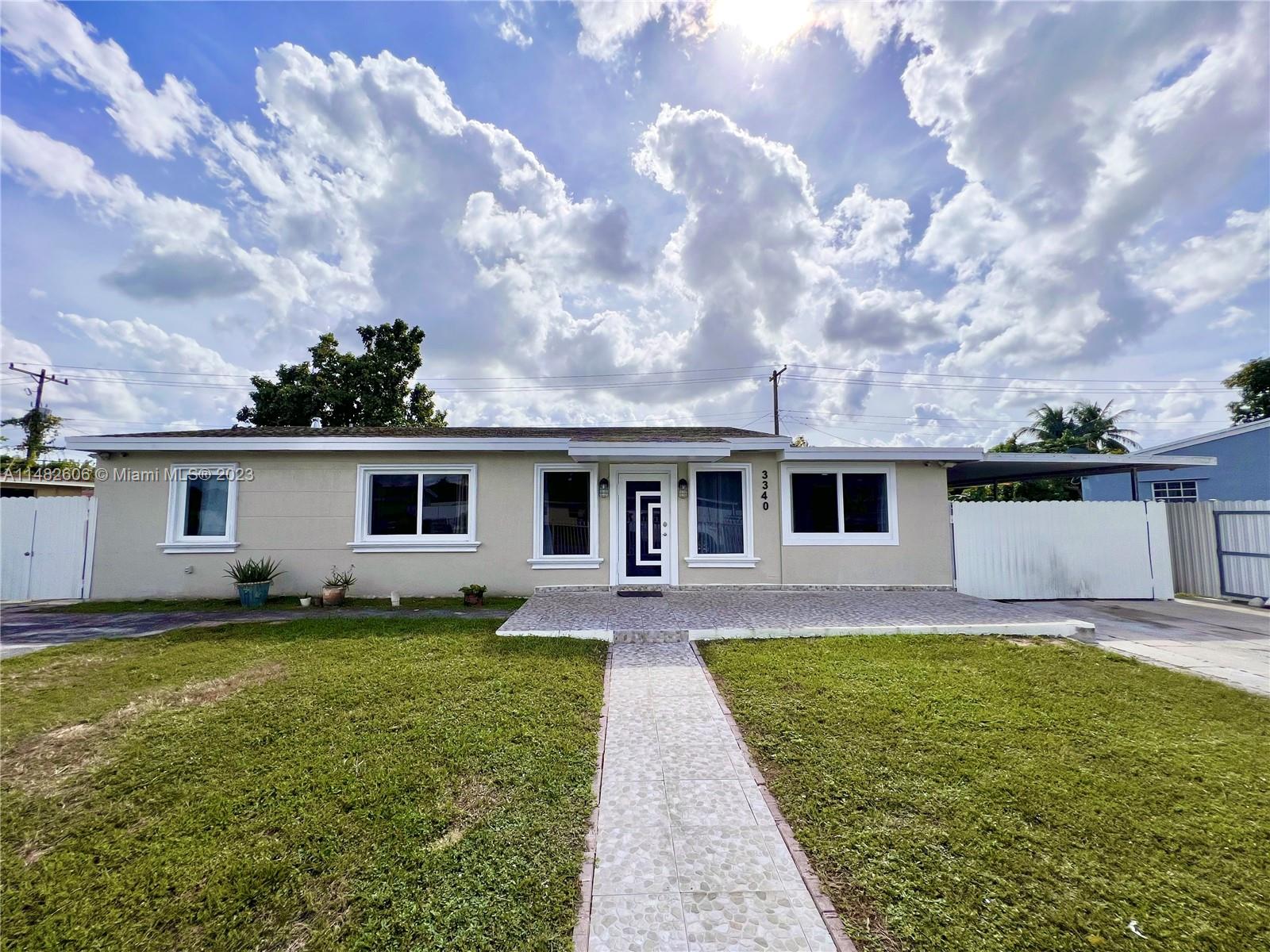 Property for Sale at 3340 Nw 179th St St, Miami Gardens, Broward County, Florida - Bedrooms: 5 
Bathrooms: 4  - $699,900