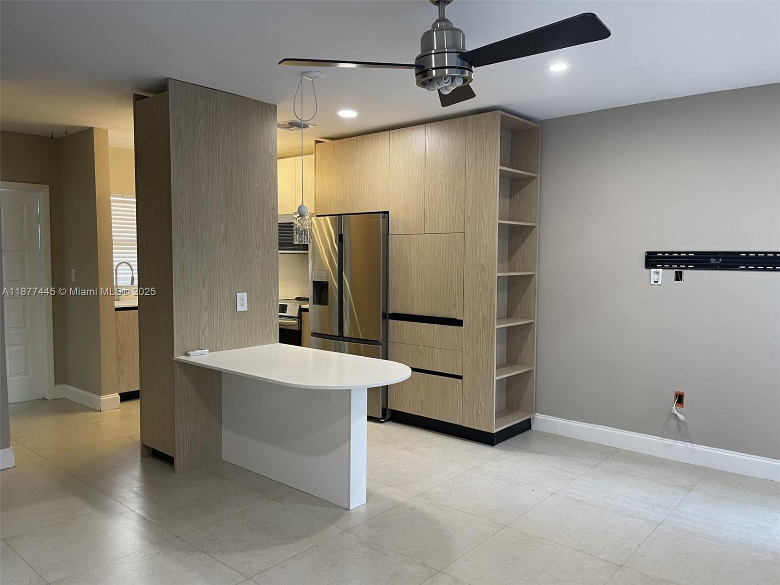 Enjoy the Key Biscayne lifestyle in this beautifully remodeled 3-bedroom, 2.5-bath home! This move-in-ready unit features a sleek, modern kitchen with stainless steel appliances, fully updated bathrooms, and elegant porcelain and waterproof tile flooring. Enjoy the convenience of an in-unit washer and dryer, plus generous closet space for all your storage needs. Ideally located just a short walk from the beach, parks, shops, restaurants, markets, and the community center—everything you need is right at your doorstep. Don’t miss this opportunity—call today!
