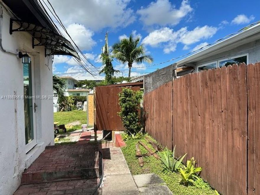 small one bedroom  apartment ,very privet , centrally located near I -95 , airport , Dania points , impact windows and doors , mini split a/c units , utilities included , full application with background required . first last and one month security deposits .one car parking only , suitable  for one person .  text  for showing , listing agent accompany .