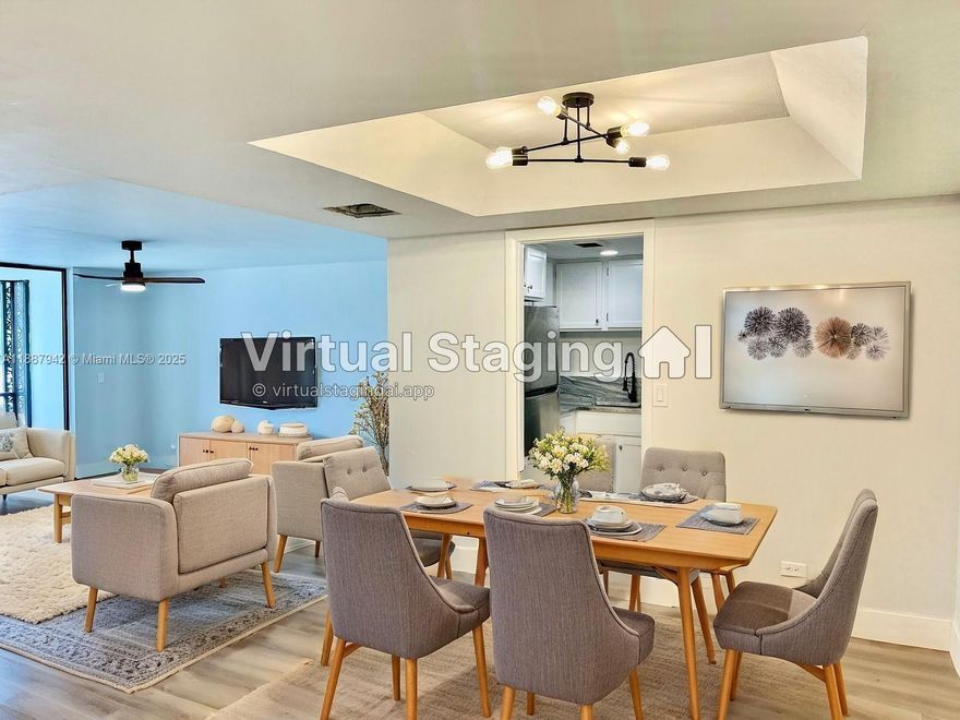 Great Deal! Renovated 2 floor condo 1 bed 1.5 bath with parking space. Laundry is the same floor. All ages are welcome, guard gated community with amenities that include indoor/outdoor pool, indoor/outdoor jacuzzi, gym, aerobics room, sauna, tennis courts and billiards, great location grocery stores, malls and near I95 and the Florida Tpk.  No pets allowed.The waterfronts, landscaping, resort class amenities and European theme set International Village apart as a unique and desirable place to live. Don’t miss this opportunity. HOA Requires 670 Credit Score needed and $40, 000 combined income. Just emotional pets support is accepted needs to apply for it. Seller will pay ALL special assesstment at closing.