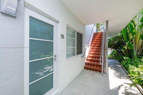 A home in Miami Beach