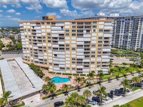 Tiny photo for 328 N Ocean Blvd #302, Pompano Beach, FL 33062 (MLS # A12077132)