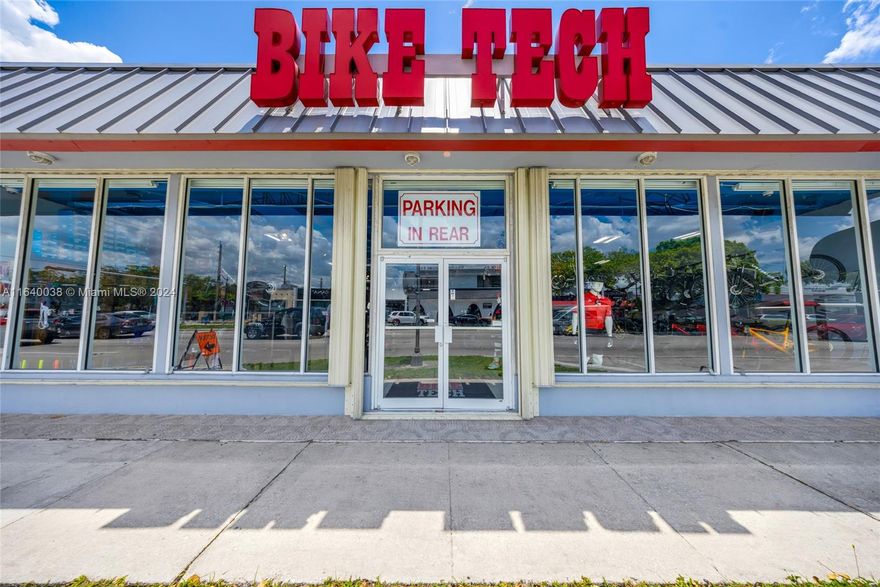 Fausto Commercial is pleased to present the “Bike Tech” Building. Over 4,550 Sqft Free Standing retail building in the heart of Miami. The building offers an open floor plan that can work for many businesses and uses such as Medical, Retail, Office, and professional services. Plenty of parking spaces on site with over 8 spaces, recently renovated with brand new floors, bathrooms, and lights. Coral Way serves as the scenic connector and is located within minutes of key neighborhoods such as Coral Gables, Brickell, Downtown Miami, Miami Beach, and Miami International Airport. Within walking distances to Miami’s most unique and authentic restaurants. Great main street exposure with easy access to SR- 826, SR-836, and I-95.