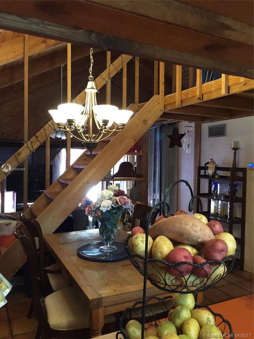 Quiet highly desired neighborhood Lofts of Palm Aire Village. On a cul de sac this townhouse has an artist's loft, an office/2nd bedroom with an adjoining 1/2 bath. Vaulted ceilings w/exposed beams throughout the home. A large master with walk-in closet and an ensuite bath. Mexican tile throughout, beautiful ceiling fans and light fixtures. Stainless steel appliances. Fenced in yard with shade sails, pool/clubhouse, 2 dog parks, tennis court, & racquet ball court. Maintenance HOA is $65 month