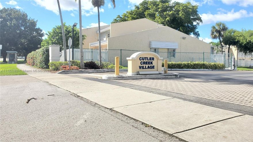 Step into this 3 bedroom 2.5 bathroom Townhome located inside a well maintained gated community with low HOA. This townhome offers 2 enclosed patios, one in the front of the home and one in the back. Tile floors throughout the first floor and laminate wood floors on the second floor. Enjoy the community swimming pool, tennis courts, playground and picnic area. Please read Broker remarks for showings.