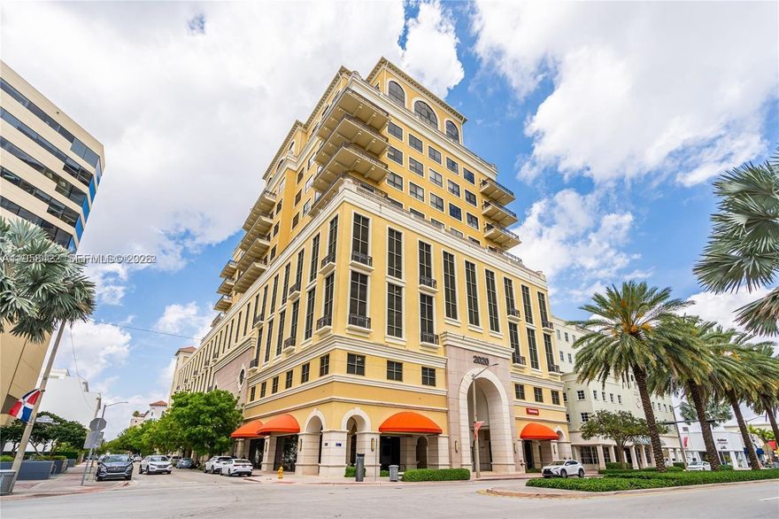 In the heart of Coral Gables' business district, a Supreme Elegant-designed office finished to Class-A standards, featuring glass walls, high ceilings, electric blinds, and impact-resistant windows. The space is flooded with natural light & oversized windows. Features include a reception area, two open work areas, an executive office, three private offices, a conference room, a kitchen with microwave, refrigerator & a Reverse Osmosis Water Filter installed under the sink, a storage build-up room & private balcony. Lobby with 24/7 security. Steps away from Alhambra Circle, Miracle Mile, & Close to Coconut Grove, Brickell Avenue, Downtown Miami, Miami International Airport, Lincoln Road, & South Beach. Parking spaces in Coral Gables are a valuable commodity; this sale includes (5) five assigned parking spots.