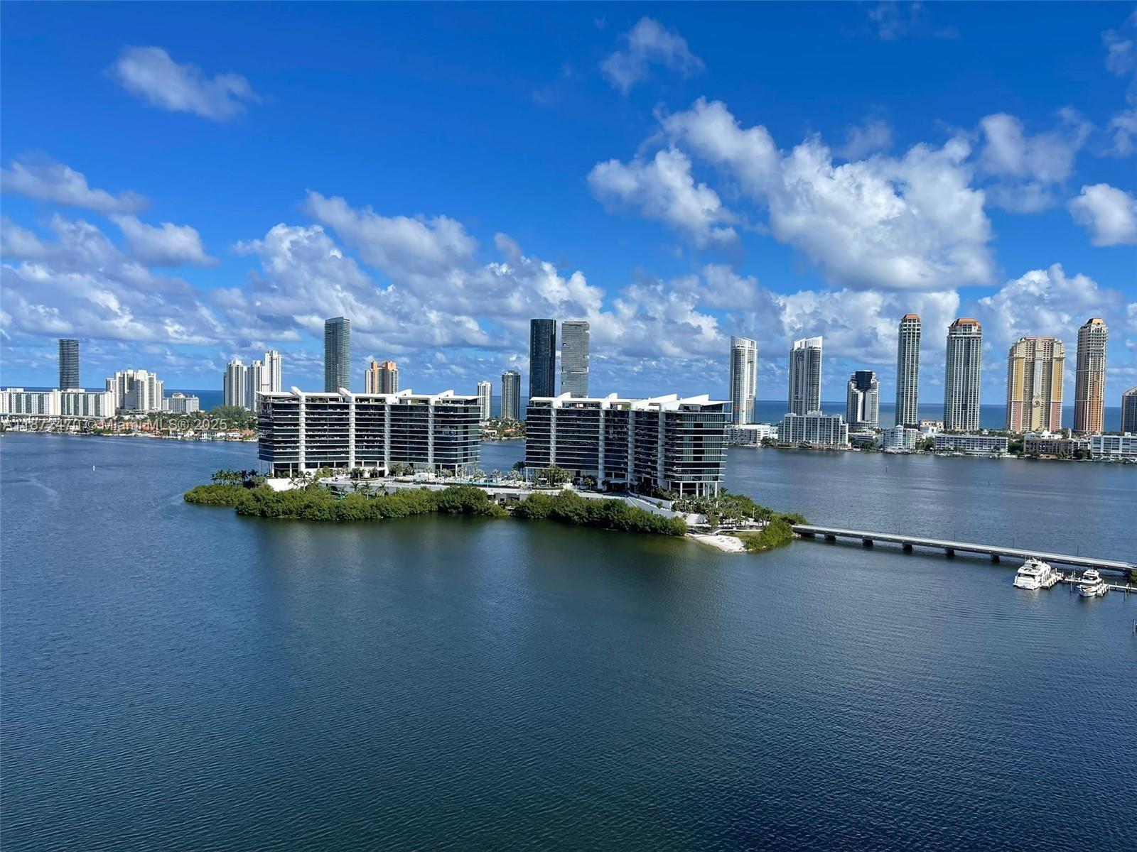 ONE FURNISHED APARTMENT OF THE MOST BEAUTIFUL BUILDINGS IN AVENTURA, SPECTACULAR INTRACOASTAL AND OCEAN VIEWS. 3 BEDROOM, 3 FULL BATHROOM, ALL BEDROOMS ARE IN SUITES, HUGE DEN, TWO BALCONIES, CUSTOM MADE CLOSETS, 2 POOLS, FULL SERVICE SPA, GYM, TENNIS COURTS, INSIDE AND OUTSIDE PLAYGROUNDS, BBQ AREA, 24/7 SECURITY AND VALET PARKING, 5 MINUTES TO AVENTURA MALL, BANKS, SUPERMARKETS, VERY GOOD SCHOOLS, NEAR THE BEACH AND MORE