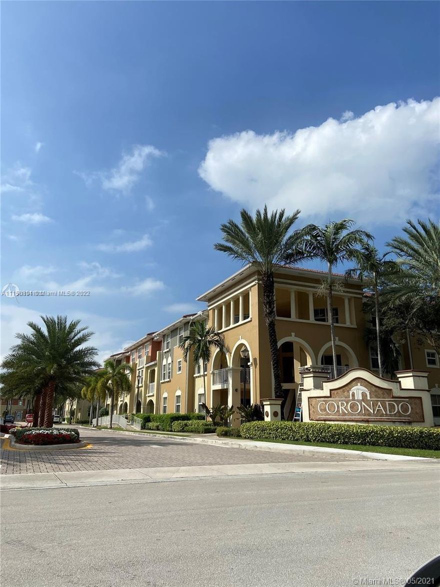 BEAUTIFUL 3 BEDROOM, 2 BATHROOM HOME IN DORAL. THE FLOORING IS A DESIGNER TILE AND WOOD. THIS UNIT HAS A FORMAL LIVING AND DINING ROOMS AND AN OVERSIZED FAMILY ROOM AND GRAND FOYER. THIS IS THE LARGEST FLOOR PLAN IN THE DEVELOPMENT. CLOSE TO HIGHWAYS, WALKING DISTANCE TO A+ SCHOOL, SHOPPING CENTER NEARBY, AND COMMUNITY WELL TAKEN CARE OF AND EXTREMELY SAFE.