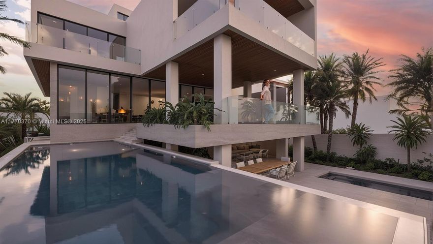 244 South Coconut Lane is a prime waterfront property on the prestigious, police-guarded Palm Island in Miami Beach. This 8,400 sq ft lot offers 60 feet of waterfront with easy ocean access and stunning views of Biscayne Bay and the skyline. Architectural plans for a custom home are already in place, streamlining the process to bring your dream residence to life. The existing home features 3 bedrooms, 3 bathrooms, new kitchen cabinets and millwork, freshly painted interiors, and impact windows. Located just moments from world-class dining, shopping, and entertainment, this is a rare opportunity to own a piece of Miami Beach’s finest real estate.