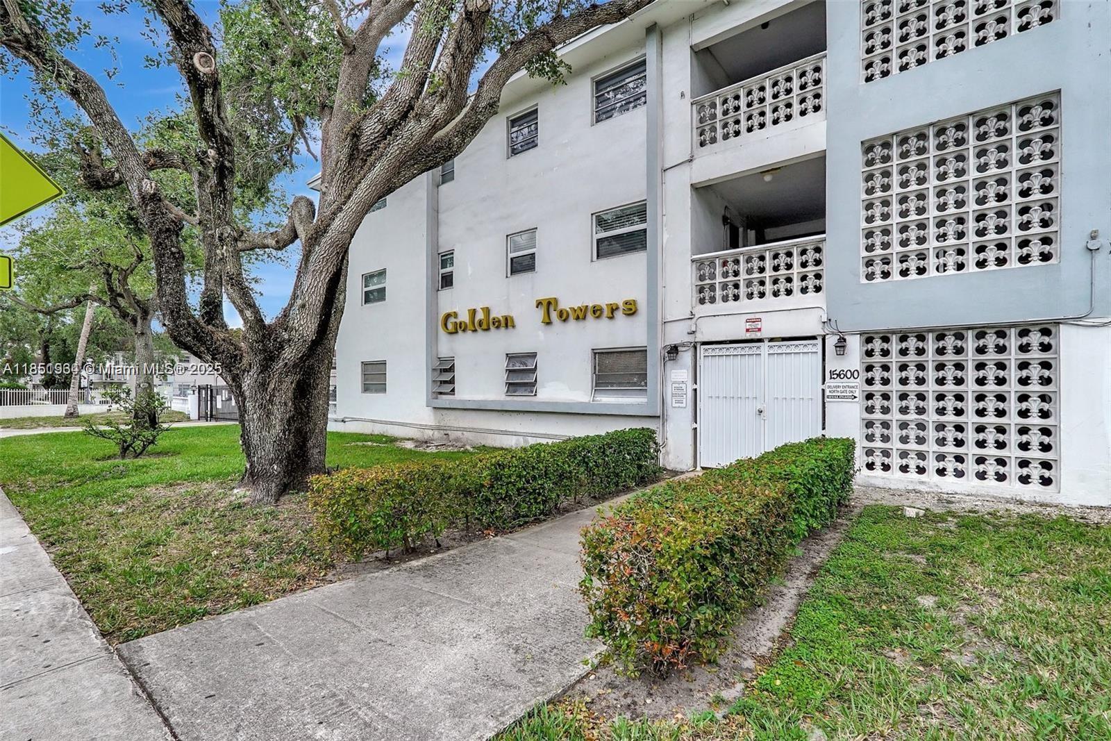 Great opportunity to purchase bright cozy 1 bedroom unit in Golden Towers Co-Op community of North Miami Beach. This is a quite relaxing 55+ community with beautiful heated pool, clubhouse, picnic area and shuffleboard. Close to major roads and public transportation.