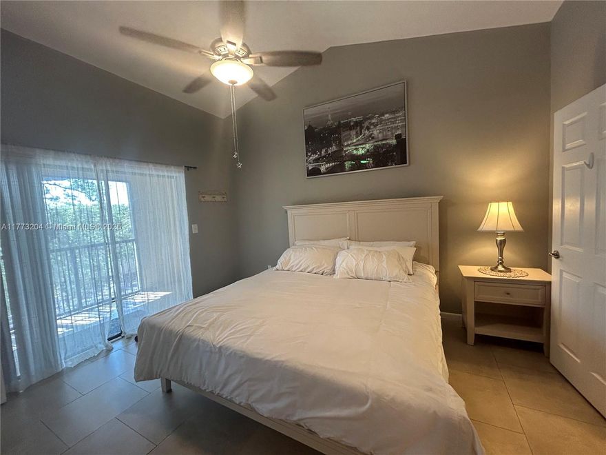 Spacious 2/2 Corner Unit with Beautiful Views.  This bright and airy corner unit offers stunning landscaped views, a large screened-in balcony, and vaulted ceilings for an open feel. Freshly painted and move-in ready, it features new appliances, a new hot water heater, and an in-unit washer and dryer for added convenience. Located in a quiet community with low maintenance fees, it’s just a short walk to the pool, clubhouse, and other amenities. Available Furnished or Unfurnished – Centrally situated in Broward, it provides easy access to I-95 and SR-84, minutes from the beach, shopping, downtown, and Fort Lauderdale-Hollywood International Airport.