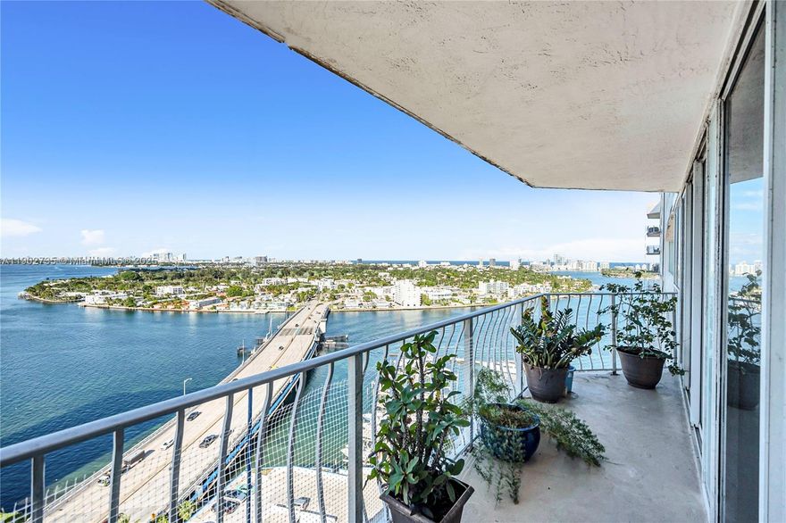 Best Value and View Line in Grandview Palace! Spacious 2BD/2BA residence offering resort-style living with stunning bay and city views. Features a split floor plan, abundant natural light, walk-in closets, and in-unit washer/dryer. For boat lovers, dock slips are available for rent. Enjoy 24-hour security and on-site amenities including shops, restaurants, salon, gym, pool, jacuzzi, and marina. One assigned parking space included. Coming soon to the area: Publix, Shoma Bay Food Hall, and Island Walk, a scenic waterfront promenade enhancing walkability and lifestyle. North Bay Village is also set to welcome a new community and sports center in partnership with the Argentine Football Association (AFA), adding green space, culture, and world-class amenities to this growing island community.