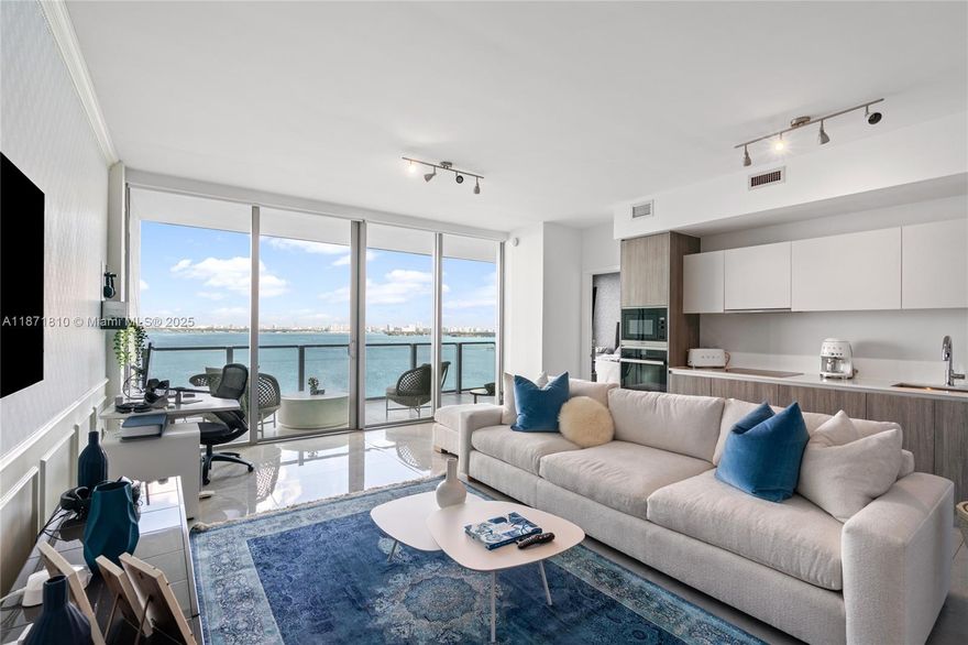 Welcome to this stunning 2-bedroom, 2.5-bathroom residence offering breathtaking open water views at the prestigious Biscayne Beach. Step directly into your private foyer via the elevator and enjoy spacious, finished walk-in closets, high-end appliances, and luxurious finishes throughout. Designed by the renowned Thom Filicia, the interiors exude a chic, contemporary, and European-inspired style. Biscayne Beach elevates luxury living with unparalleled amenities, including two pools, cabanas, a beach club, a state-of-the-art gym, tennis and basketball courts, a dog park, and 24-hour concierge service. Enjoy a lifestyle of comfort and sophistication with exclusive access to a spa, sauna, game rooms, and more!
