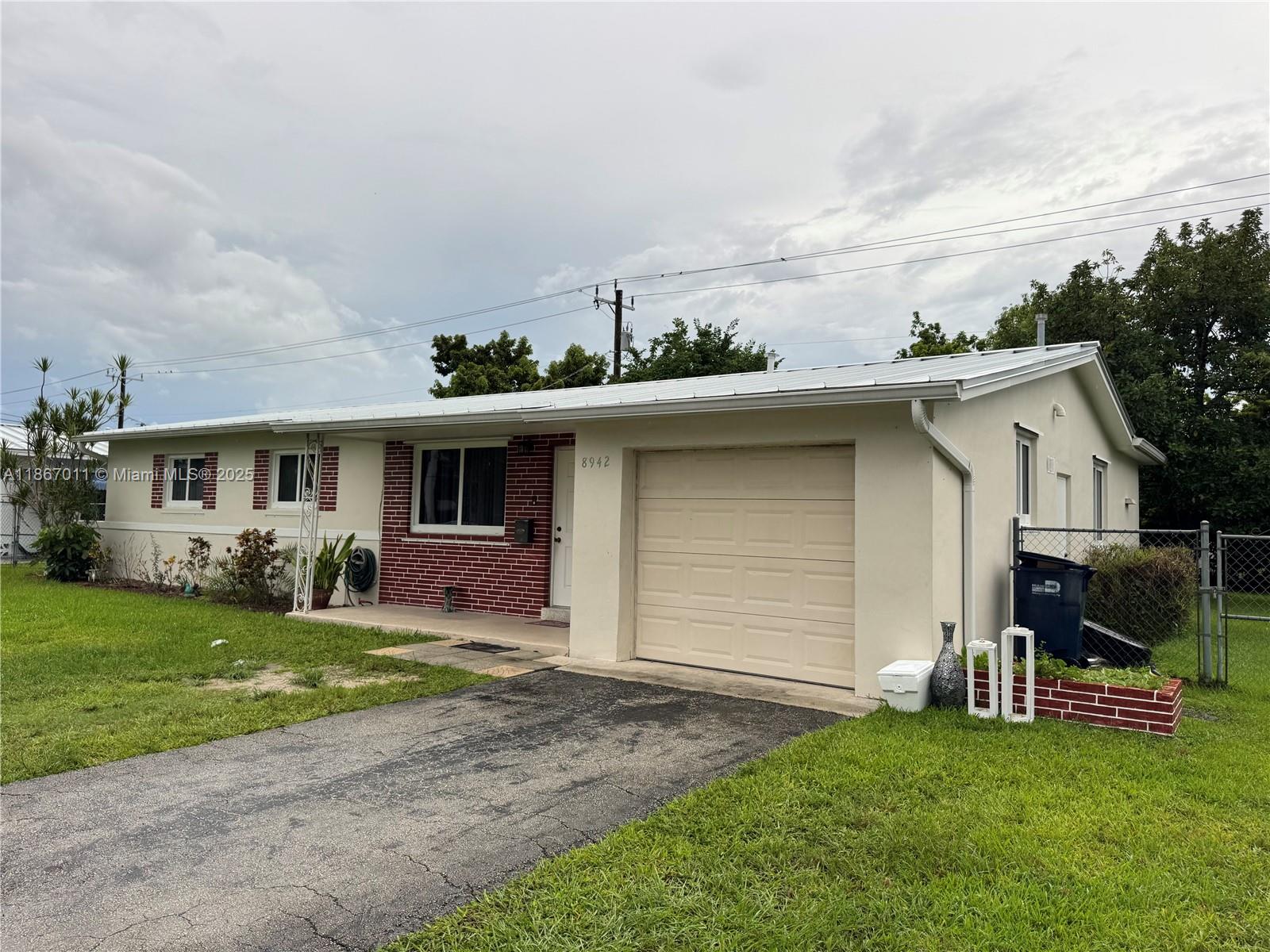 Talk about a Westchester Dream! This Corner lot home has everything a family could need to be in a safe and great neighborhood.
Spacious layout with pristine polished Terrazzo floors
1-car garage + plenty of parking on a large lot (room for a boat—save on storage fees!) 14 ft gate entrance.
Newly finished pool with safety barrier, plus a screened-in patio for year-round enjoyment. Refinished Oct 2024
Custom kitchen cabinets and freshly renovated bathrooms
Durable metal roof, impact windows + shutters for peace of mind
Lawn service included for hassle-free upkeep
Pool maintenance: $100/month
Liability insurance required
Come see this one before it slips away!