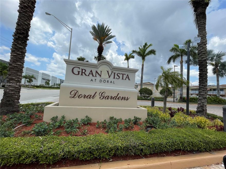 Great opportunity at Dora. Gate complex, security guard, second floor unit,
2 bed/2bath, balcony. Two parking spaces, one assigned and one in the guest parking. Clubhouse, community pool, tennis court, fitness center.
Located near Downtown Doral, Miami International Airport, Palmetto Expressway.