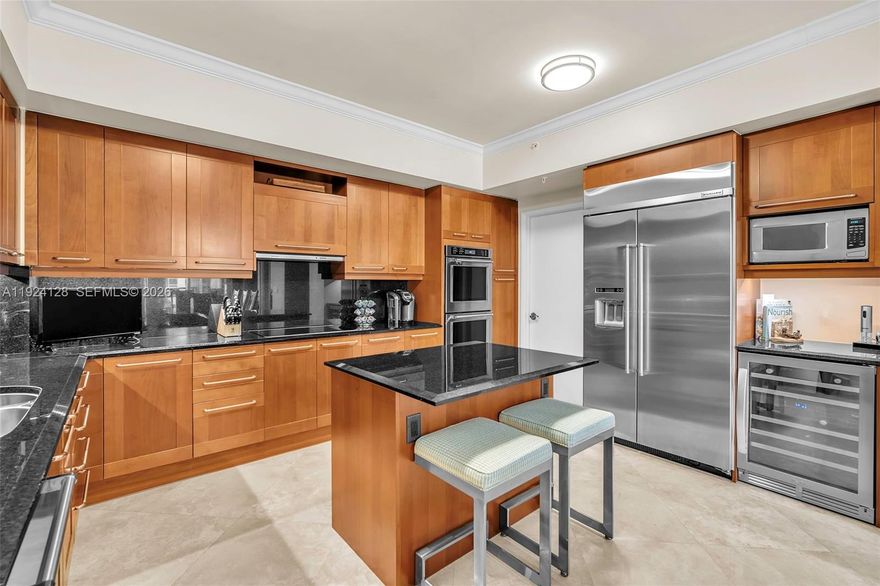17th Floor Columbus in iconic & redefined Las Olas River House. Featuring 2 beds & 3 full baths plus a den with a Murphy Bed which can function as a 3rd sleeping area. Private elevator foyer entry with double doors, floor to ceiling windows, flow thru design, split bedrooms, spacious kitchen, laundry room plus 2 balconies. This 2400 sq ft residence is in perfect condition & new appliances. Las Olas River House is Ft Lauderdale's landmark tower which offers unparalleled luxury living in the heart of downtown on the dynamic New River & famous Las Ols Blvd. Stunning 4M grand lobby with Koi pond, incredible newly unveiled amenity floor with Bistro, Owners Lounge, Card Room & Game Room for your enjoyment. Extensive exterior remediation project with completion May '26. New roof & extraordinary new tropical pool deck coming Aug '26. Never a better time to buy in Las Olas River House! Building is located on celebrated Riverwalk along the New River. Walkable urban life at its best. New Hyatt Hotel, Eddie V's, Moxies, Fogo de Chao & Publix just step away. This is a financially secure building with 8 different floor plans & is also pet friendly. World class amenities including fitness center with steam room, sun drenched pool deck, amazing amenity deck with multiple function rooms, 24 hr front desk & valet. The city is spending 15M in Huizenga Park right next door with completion Jan '26 & adding a 5M Sweetwater Restaurant opening Sept '26.  Don't hesitate, get invested today!