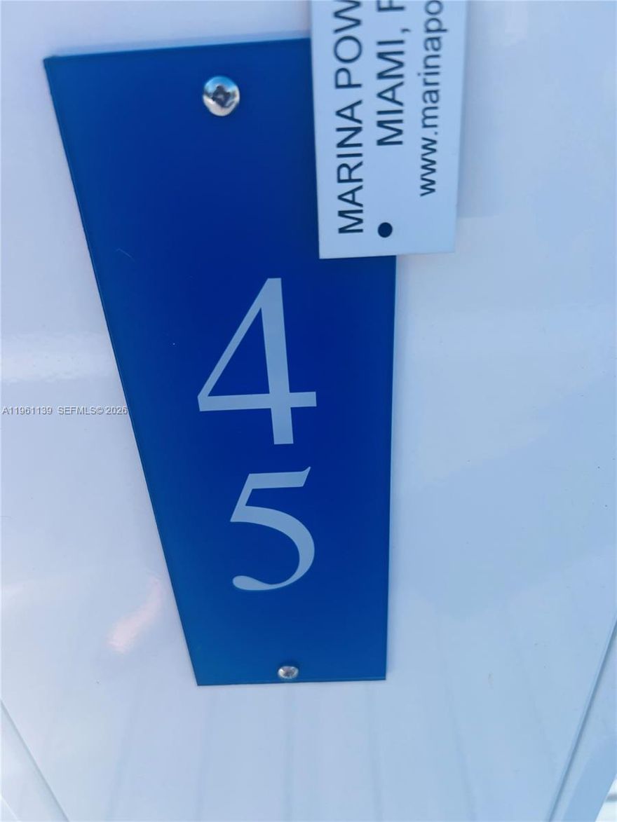 50' Boat Slip #45 (50’ x 17.5’) for rent for $2,000 per month. Slip is available starting on April 11 . Slip is located in the private, gated and remodeled Mystic Pointe Marina in the heart of Aventura with 24 hours security. Tenant is not required residency. Deep water, intracoastal easy ocean access facility with no fixed bridges. no live aboard. Water included. Tenant pays on-site electric. One unassigned garage parking space. Marina has laundry facility, shower and bathroom. 40 miles from Bahamas, 50 minutes by vessel north to Ft. Lauderdale and 20 minutes south via Haulover Pass at Bal Harbour. Easy to show!