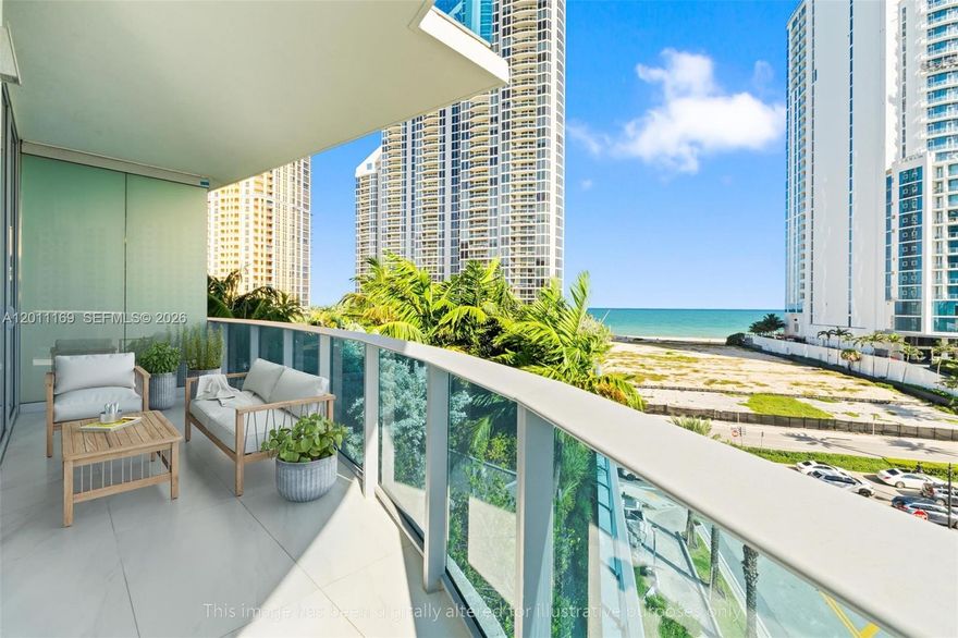 Welcome to Aurora Sunny Isles, an exclusive boutique condominium featuring just 61 residences that redefine coastal luxury.
This elegant 2,100-square-foot corner unit offers 3 bedrooms, 3.5 bathrooms, a private terrace with panoramic ocean views, a private elevator, and 2 parking spaces.
It features 10-foot ceilings, a gourmet kitchen equipped with Wolf and Sub-Zero appliances, and is brand new.

The building offers resort-style amenities: an oceanfront infinity pool, a Turkish hammam, a state-of-the-art fitness center, indoor and outdoor yoga spaces, a children's area, and a attended lobby with hotel-style elegance.
It boasts a privileged location in Sunny Isles Beach, just minutes from Bal Harbour Shops, Aventura Mall, and the area's finest restaurants.