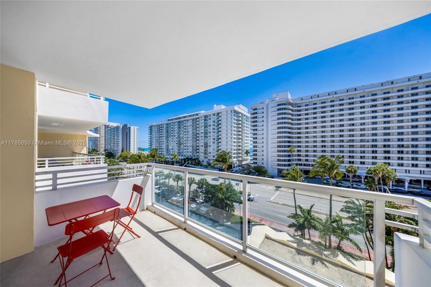 Furnished condo right on Collins Ave on the Millionaire's Row!! This beautiful unit features 2 bed, 2 bath, a spacious and bright dining & living area, and a large balcony facing east so you can enjoy the beautiful sunrise Miami has to offer. One assigned valet parking, AC and basic cable and internet included! THIS IS A MUST SEE!! Resort-style building featuring amenities like state-of-the-art fitness center, pool with cabanas, lounge with card/billiards room, pool table, high-speed cabling Internet (included in the maintenance), barbecue area, a restaurant, 24/7 doorman, valet, and marina.