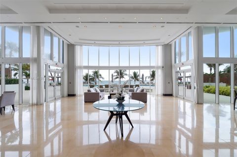 A home in Sunny Isles Beach