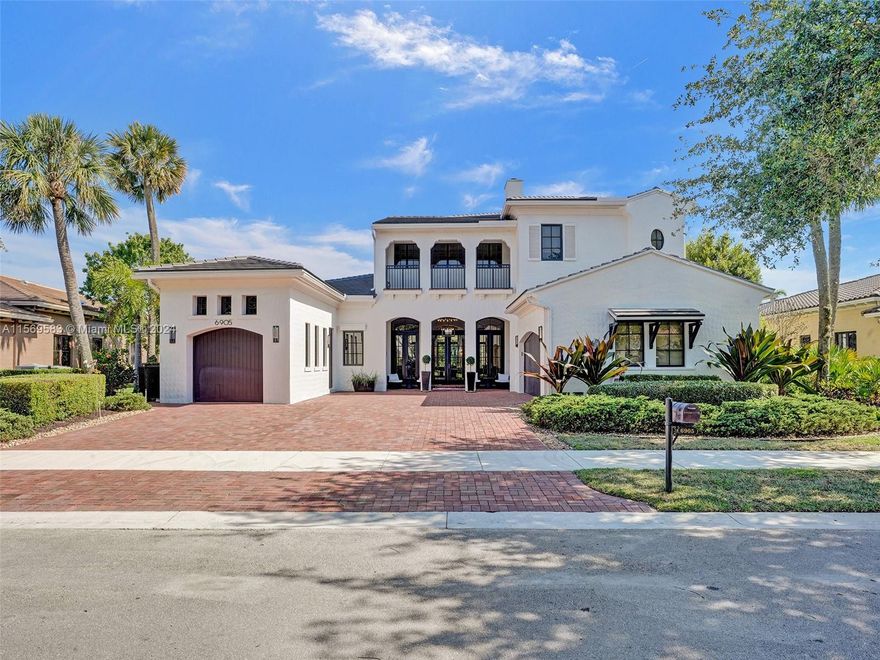 Imagine living in the lush & serene Parkland Golf & CC.  Miles of scenic walking paths, golf, tennis, pickleball, gym, restaurant & bar to enjoy, all without leaving the community! Waterfront home on one of the most desirable streets in PGCC. Spacious expanded Minorca model with renovated kitchen, living areas & bathrooms.Wonderful family home and community in fantastic Parkland school district.  Square footage 5230 sq ft (liv) per owner.