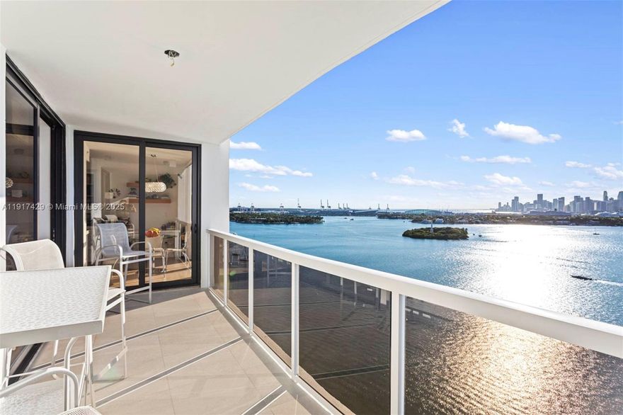 Experience the quintessential Miami Beach lifestyle from this 2BD/2BA residence at 9 Island Avenue. Perched on a high floor, Residence 2006 showcases panoramic open bay views that frame the vibrant waters of Biscayne Bay and its iconic sunsets. Designed to embrace natural light, this spacious home features an expansive layout and floor-to-ceiling impact windows, creating a seamless indoor–outdoor living experience where the horizon becomes part of your everyday ambiance.
 Perfectly positioned on coveted Belle Isle, this waterfront home provides a tranquil escape just steps from the city’s best dining, beaches, boutiques, green spaces, and entertainment.