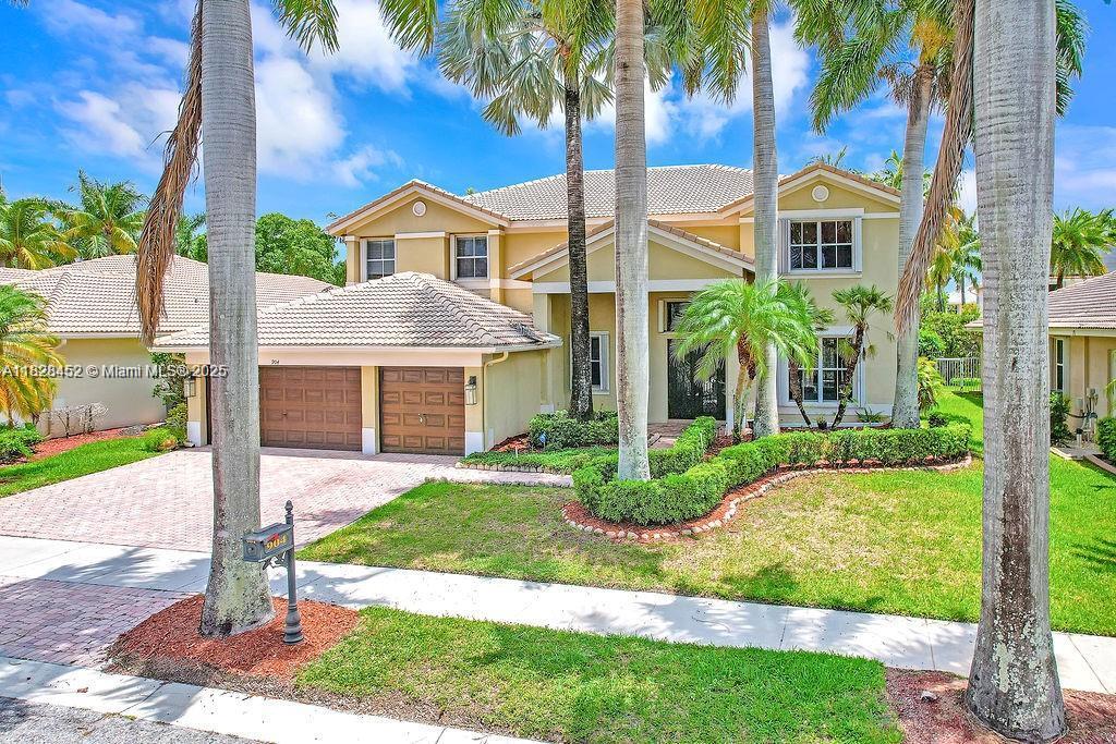 Stunning 6-Bedroom Estate in the Heart of Weston! Welcome to this spacious & beautifully maintained 2 story home in one of Weston?s most sought-after gated communities. Boasting 6 bedrooms, 5 full bathrooms, & over 4,000 sq. ft. of elegant living space, this home is perfect for families and entertainers alike. 1 Bdrm & 2 Full Bath 1st Floor. Upstairs, enjoy dual master suites, 1 with a California-style walk-in closet & a flex room/office/nursery connected for added convenience. Outdoors, the tropical paradise awaits! Enjoy your tiki hut, full outdoor grill, & multiple entertaining areas?perfect for weekend gatherings or quiet evenings by the pool. amenity-rich community. A perfect blend of privacy, comfort, & luxury, all while being minutes from Weston?s best shopping, dining, & highways,