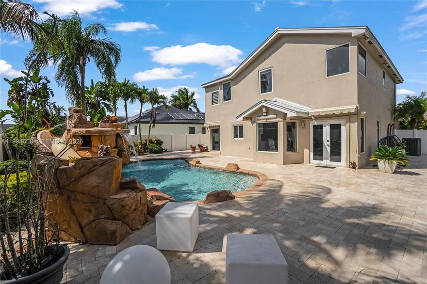Opportunity knocks twice! This sleek, modern 3BD plus den is a fortress of value with a BRAND NEW METAL ROOF, full IMPACT WINDOWS, and updated AC/Water Heater—all less than 5 years old.
?THE ULTIMATE OASIS: Step into your resort-style backyard featuring a stunning pool and custom gazebo. It’s the highest-rated feature by every visitor—perfect for hosting or a quiet sunset dip.
?MOVE-IN READY: Contemporary design meets peace of mind. Sold AS-IS for a seamless sale.
?INCENTIVE: Seller offering a $10,000 CREDIT to cover your closing costs!
Pre-approval letter required for showings, please use ShowingTime.
Showings available Monday-Friday after 3pm and Saturday-Sunday after 10am.