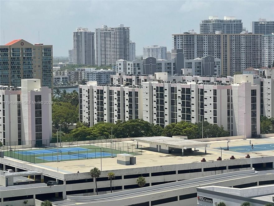 Condo in the heart of Sunny Isles Beach. This unit is walking distance to the beach! Community with resort style amenities: tennis courts, basketball, jogging track, playground, beautiful pool area with jacuzzi, BBQ area, exercise room and more! Extra storage. 24 hour security. Water, cable and internet included in maintenance. Covered parking garage. Easy access to ocean, shopping, parks, transportation, etc. Great A+ schools in the area!